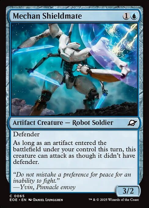 Mechan Shieldmate 2025 Magic: The Gathering Edge of Eternities