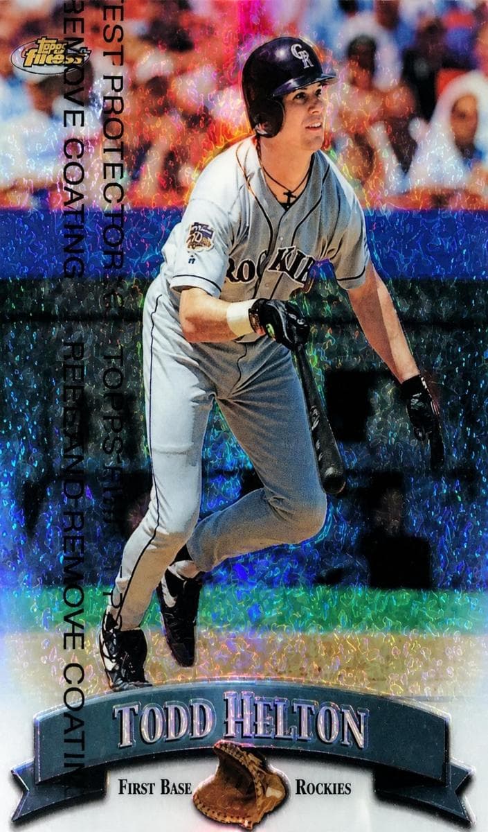 Todd Helton 1998 unknown Finest