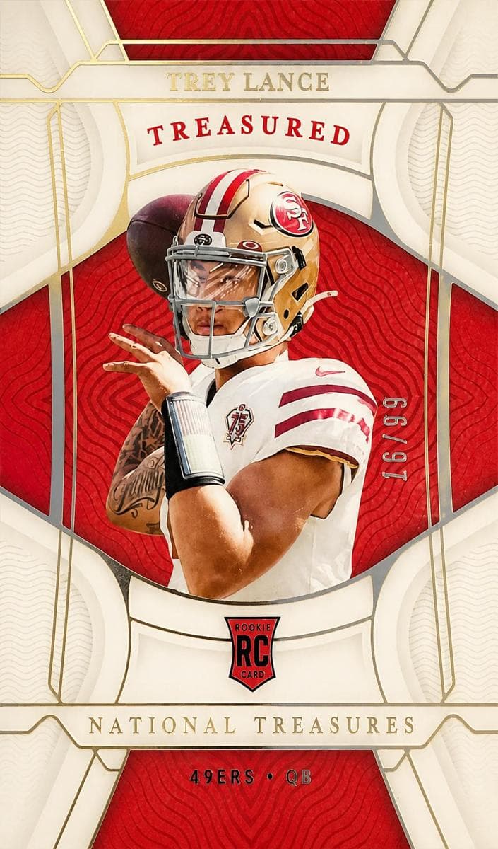 Trey Lance 2021 panini