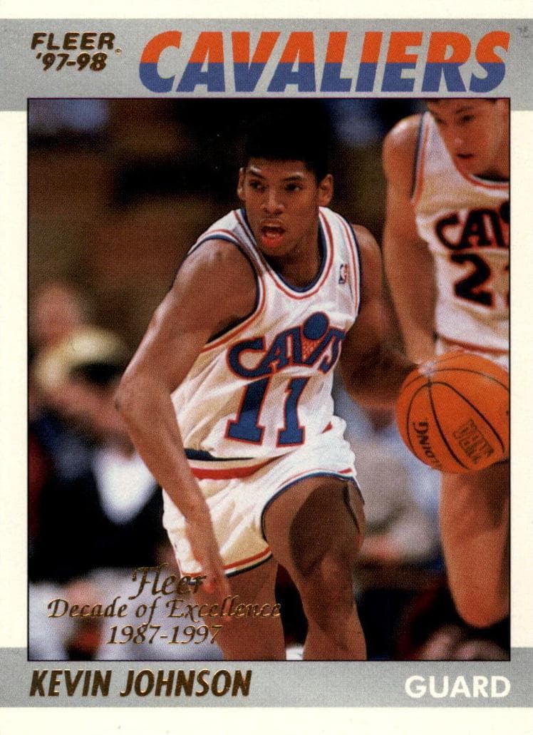 Kevin Johnson 1997 fleer Fleer