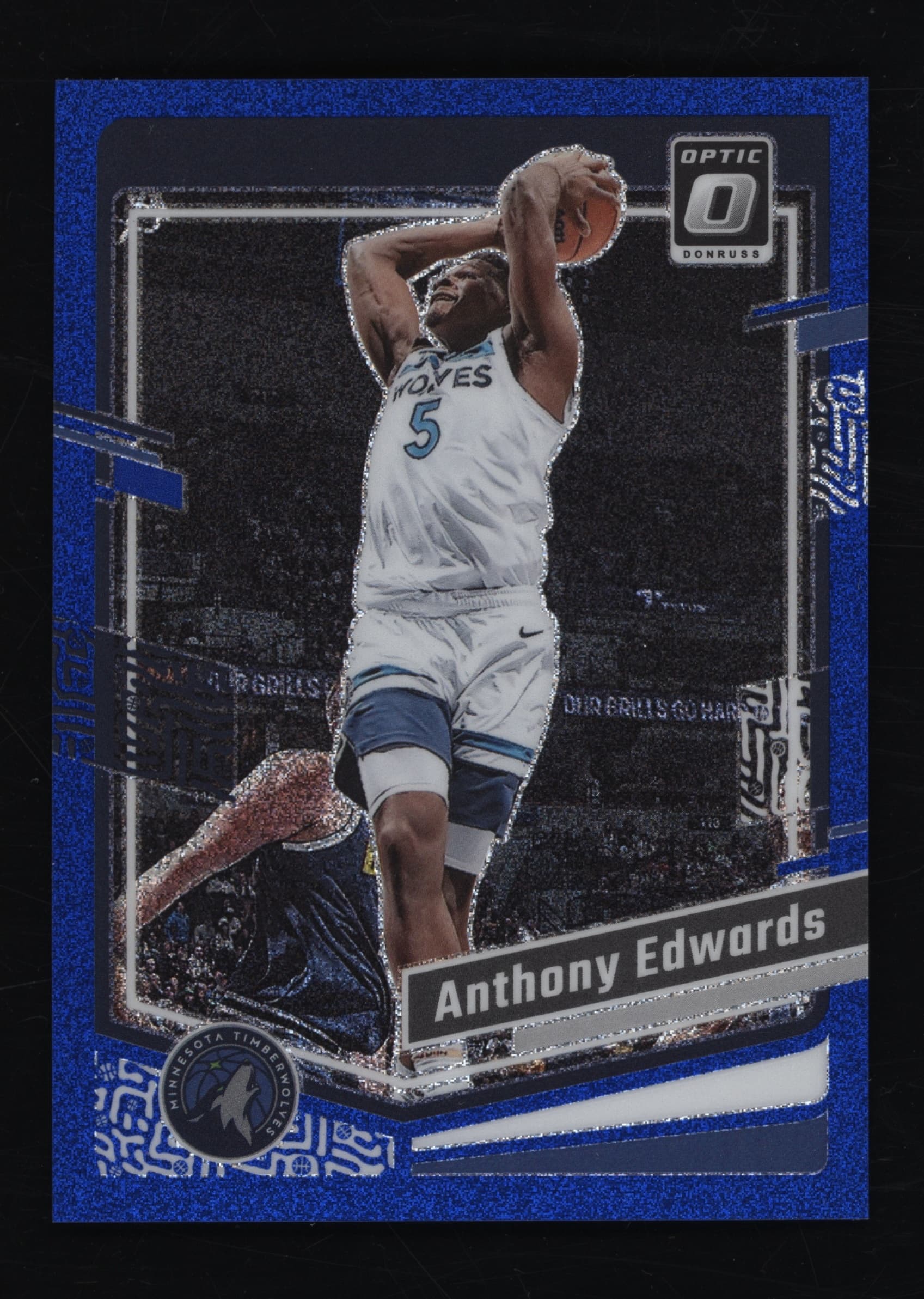 Anthony Edwards 2023 panini Donruss Optic