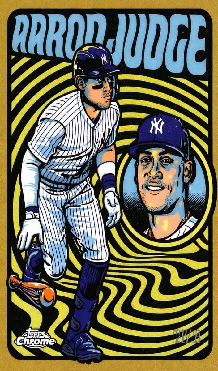 Aaron Judge 2024 topps Topps Chrome