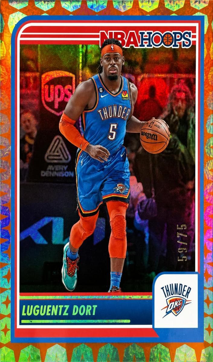 Luguentz Dort 2023 panini Hoops Premium Stock