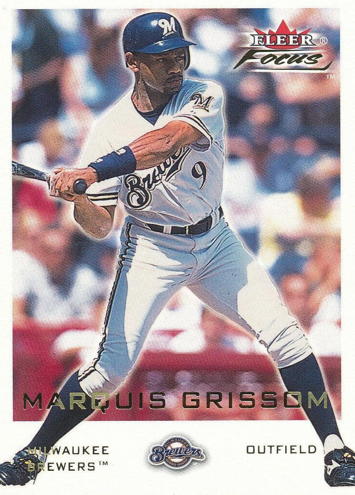 Marquis Grissom 2001 fleer Fleer Focus