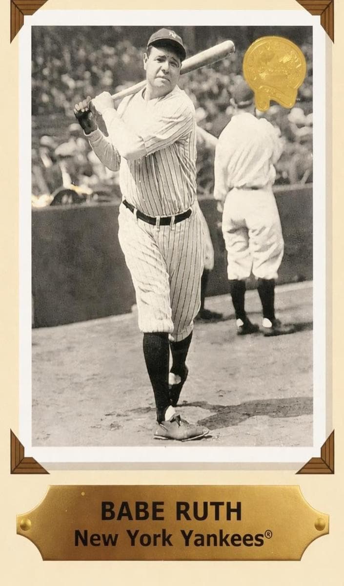 Babe Ruth 2001 fleer Fleer Greats of the Game