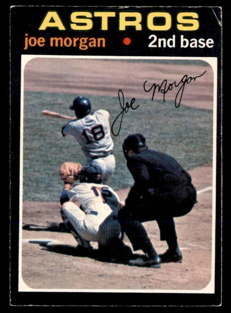 Joe Morgan 1971 topps O-Pee-Chee