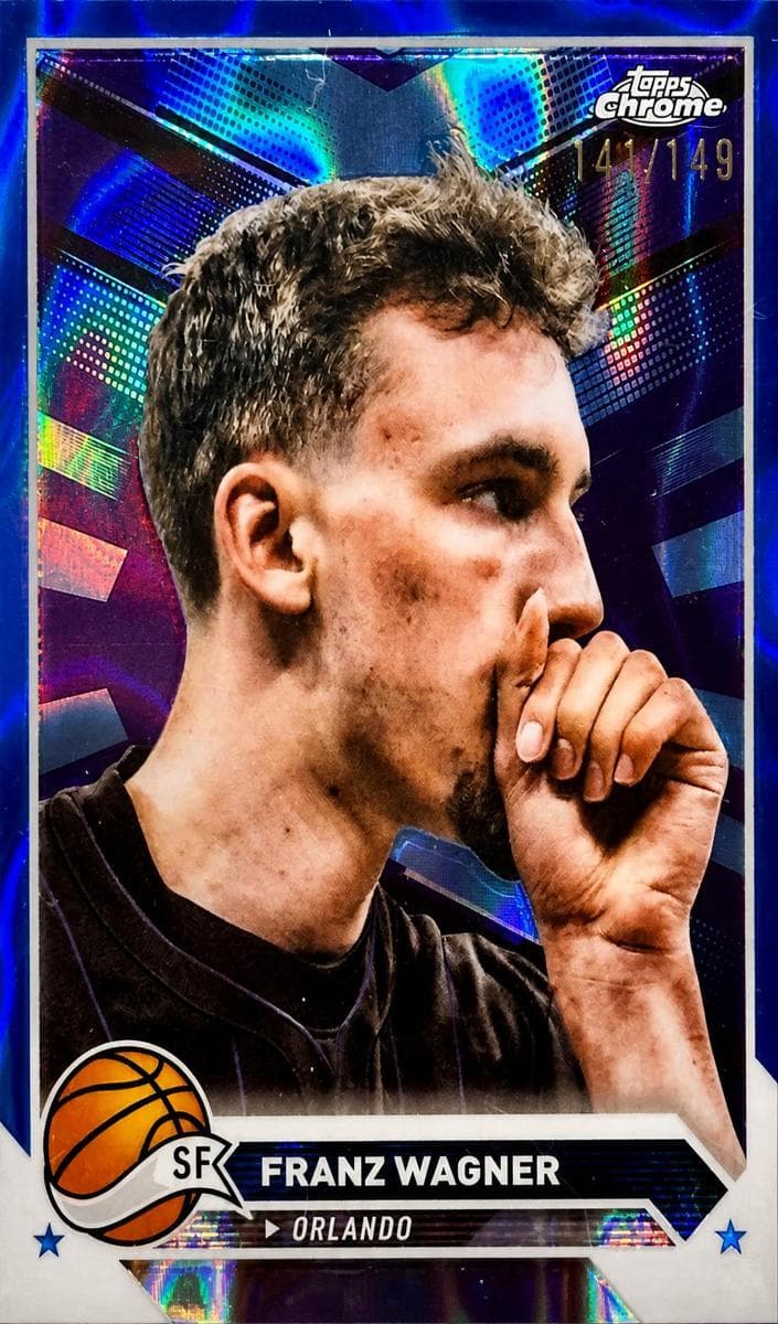 Franz Wagner 2023 topps Topps Chrome