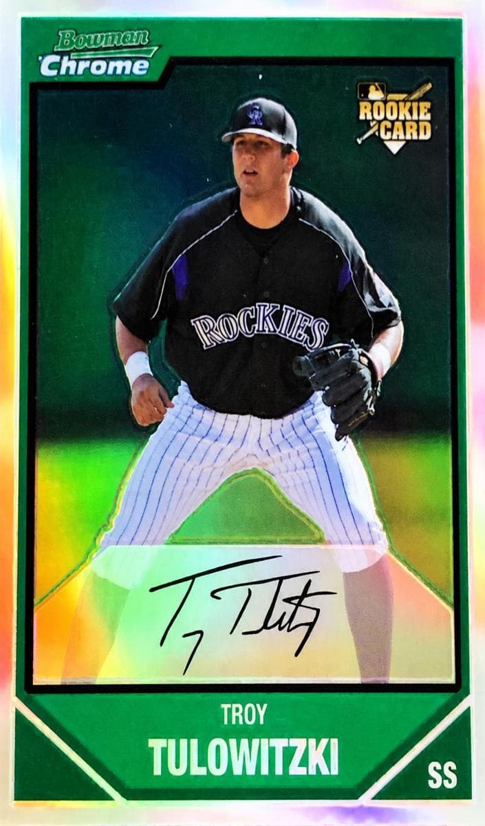 Troy Tulowitzki 2007 bowman