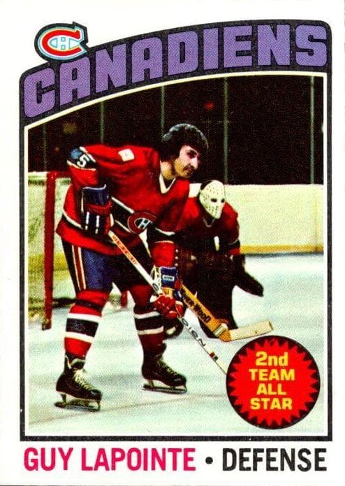Guy Lapointe 1976 topps Topps