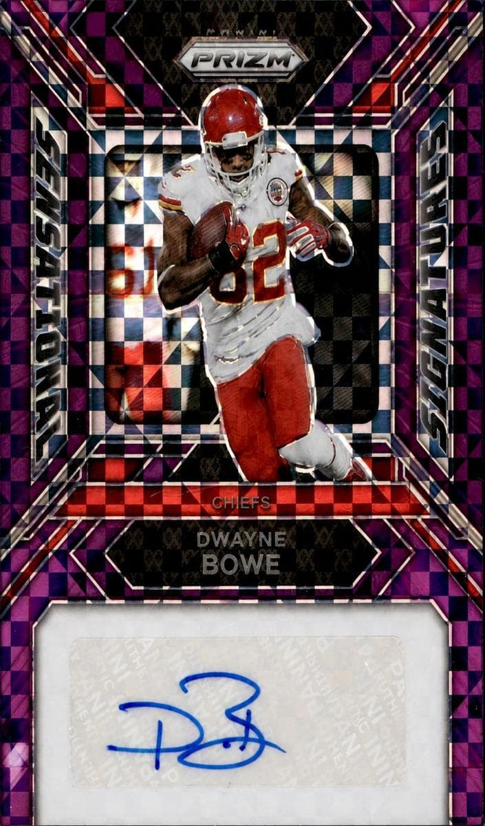 Dwayne Bowe 2023 panini Donruss Optic