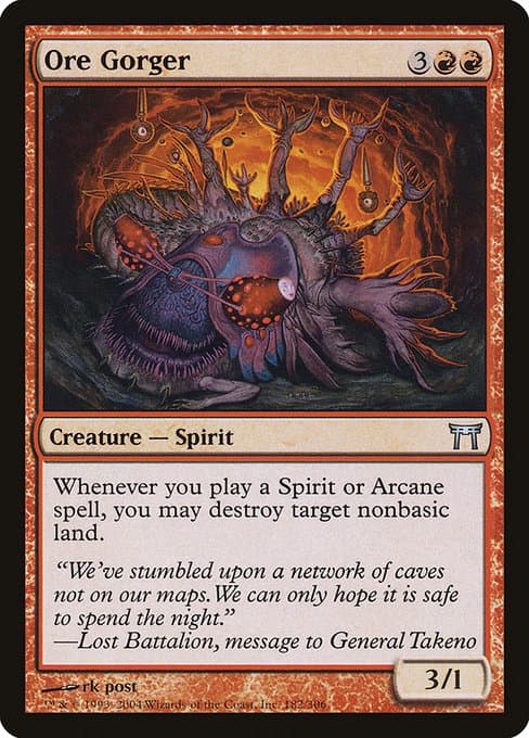 Ore Gorger 2004 Magic: The Gathering Champions of Kamigawa