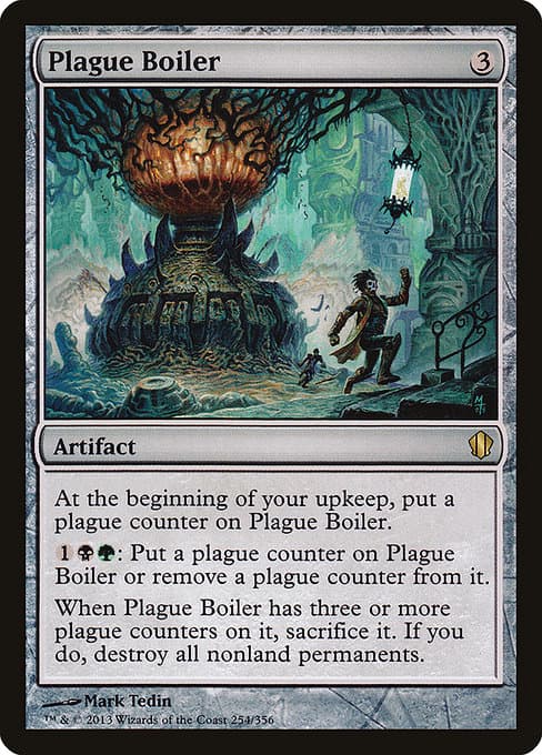Plague Boiler 2005 Magic: The Gathering Ravnica