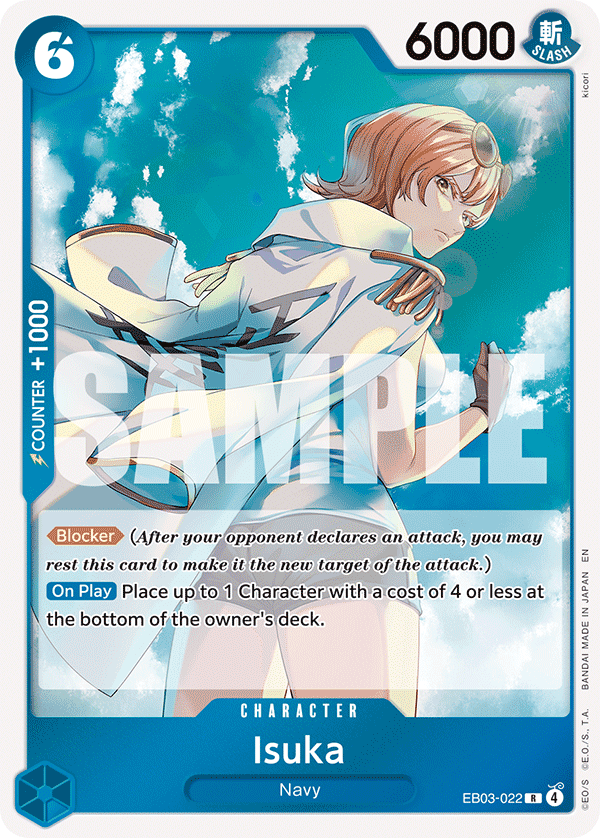 Isuka 2025 One Piece Japanese Extra Booster Heroines Edition