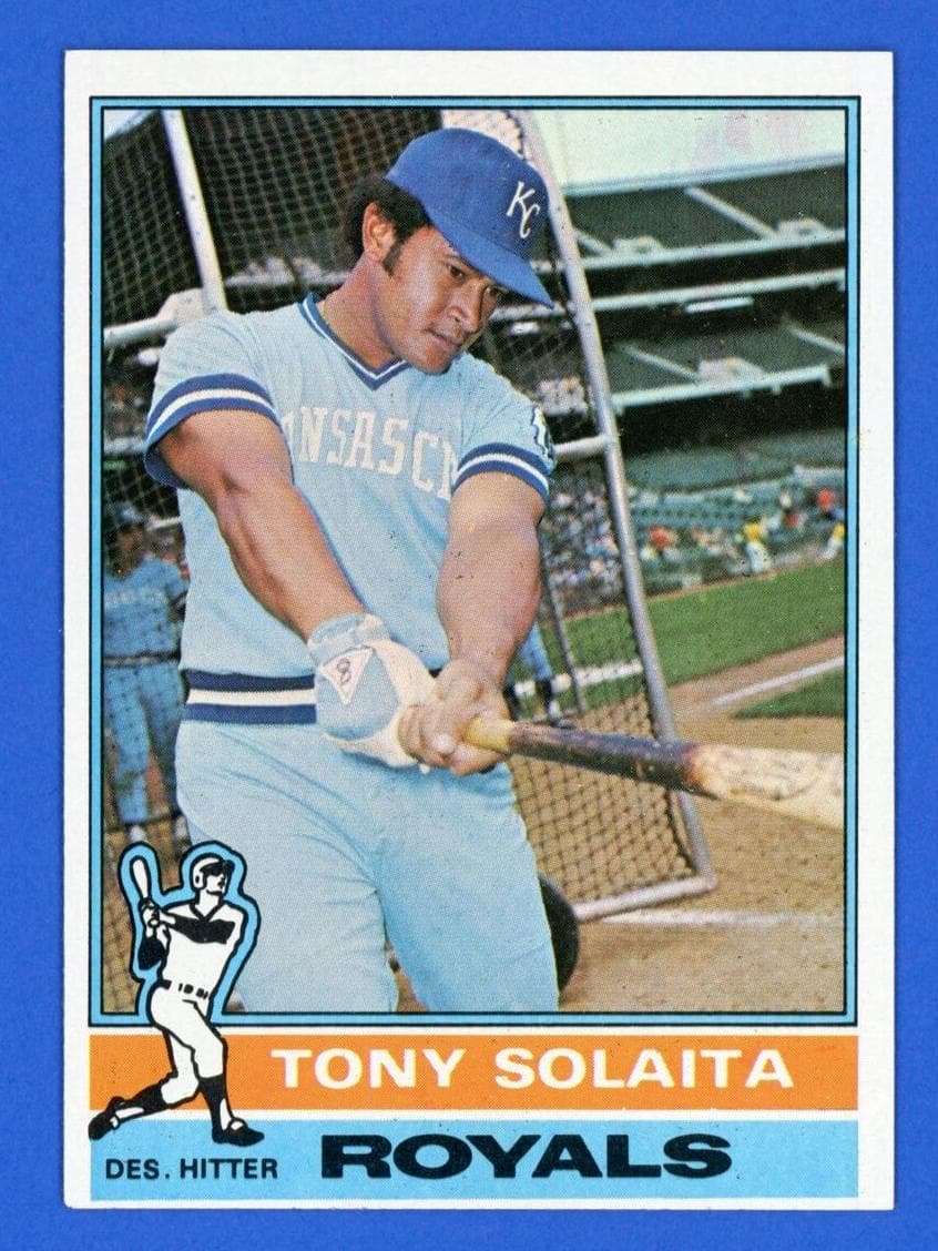 Tony Solaita 1976 topps Topps