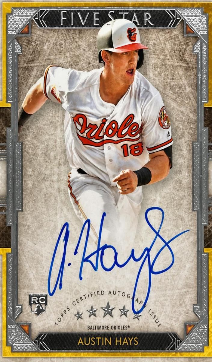 Austin Hays 2018 topps