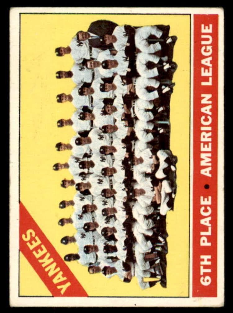 Yankees Team 1966 topps Topps