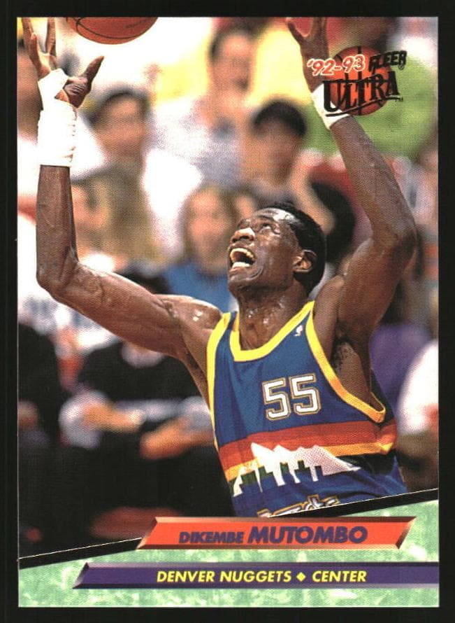 Dikembe Mutombo 1992 unknown Ultra