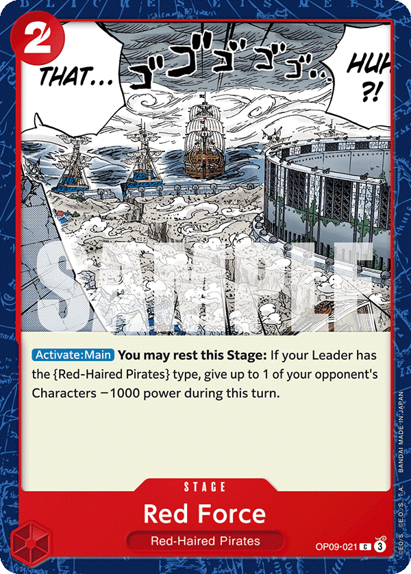 Red Force 2024 One Piece Japanese Emperors in the New World