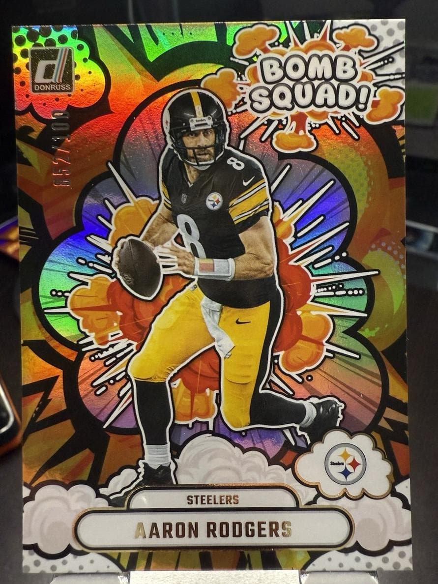Aaron Rodgers 2025 panini Donruss
