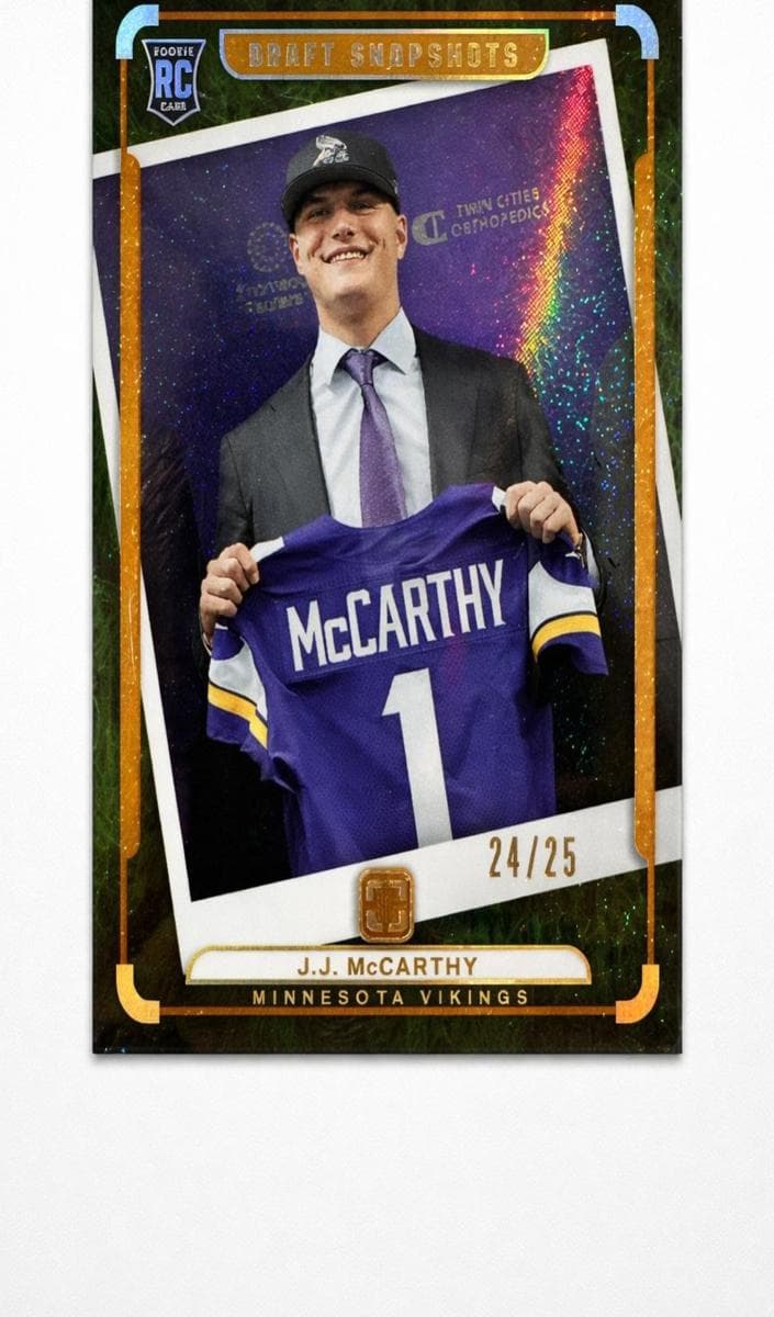 J.J. McCarthy 2024 panini Panini Photogenic