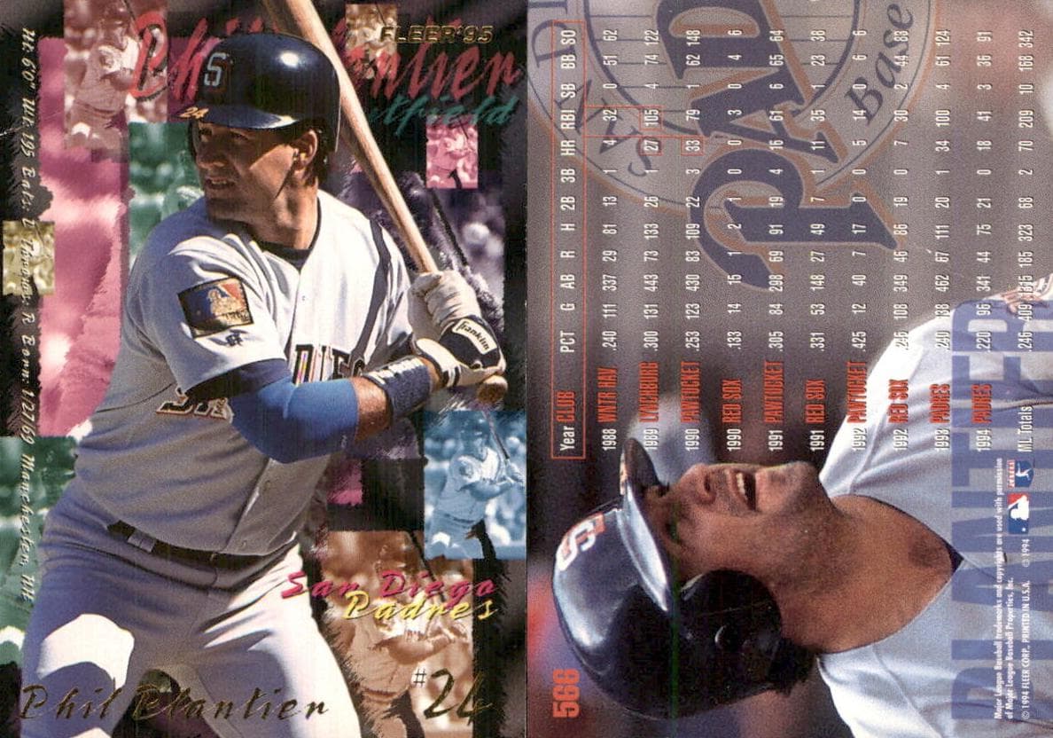 Phil Plantier 1994 panini