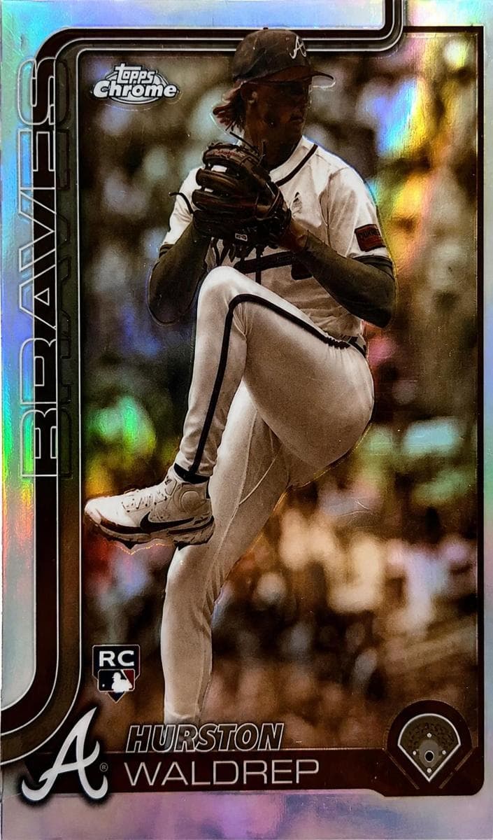 Hurston Waldrep trading card
