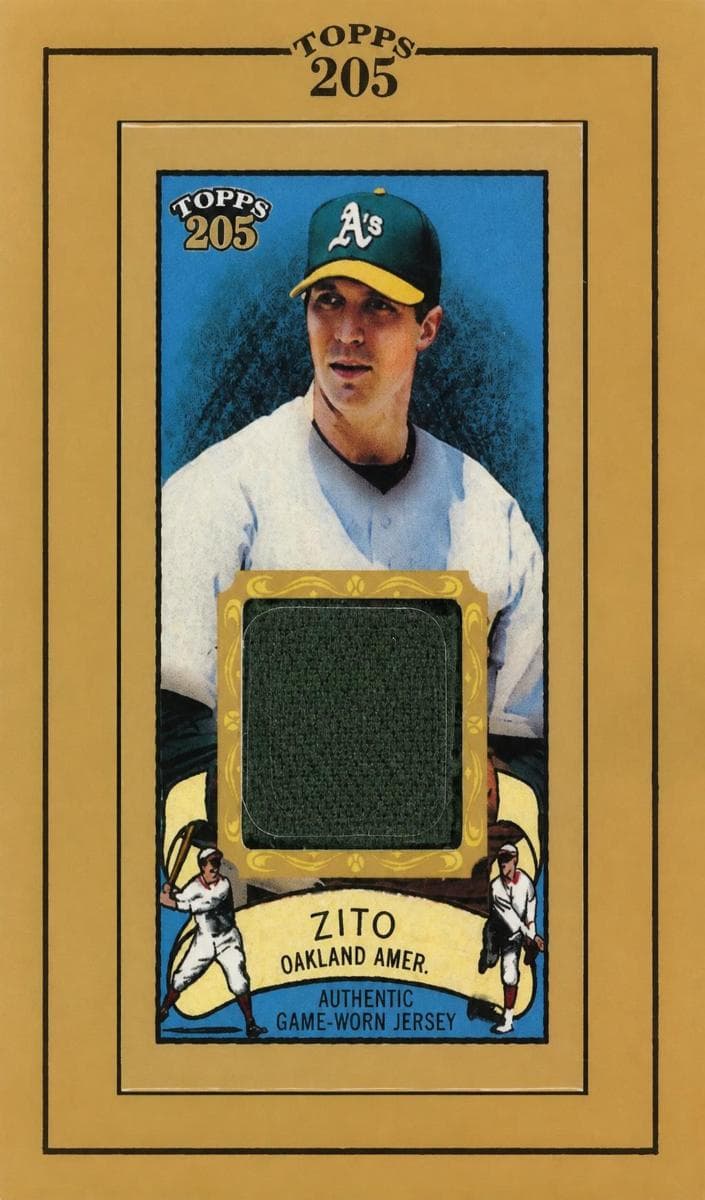 Barry Zito trading card