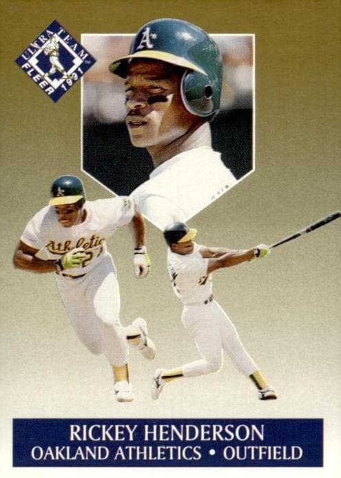 Rickey Henderson 1991 unknown Ultra