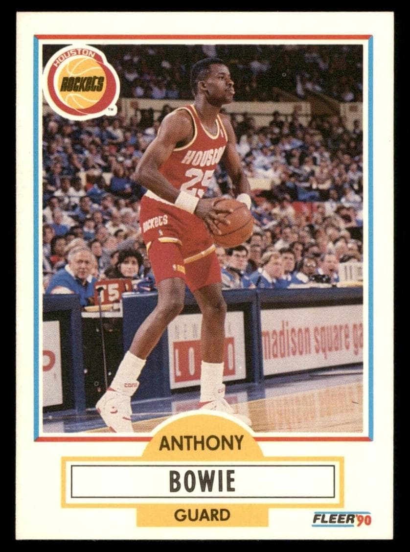 Anthony Bowie trading card
