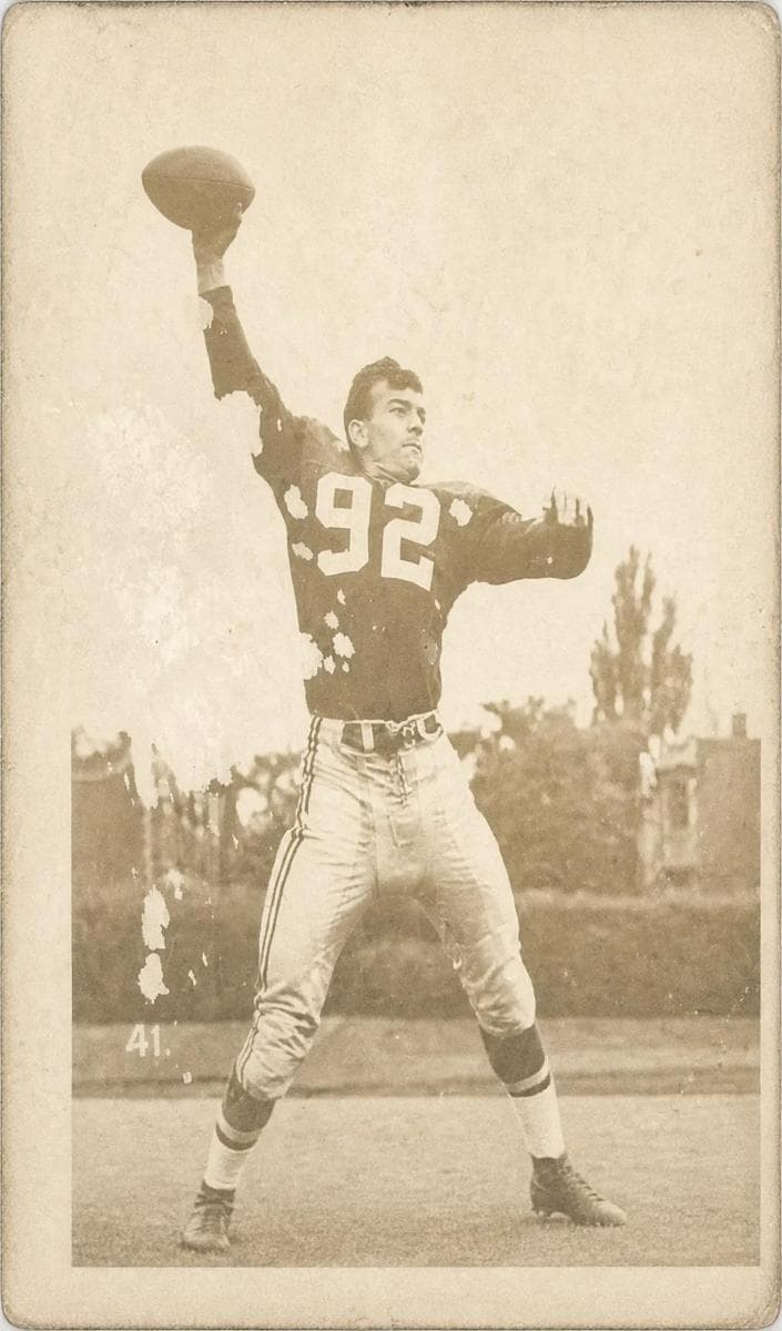 Sam Etcheverry 1956 parkhurst Cfl