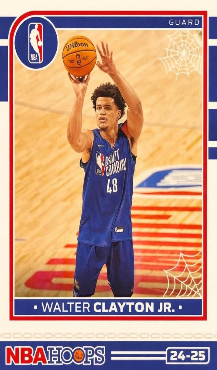 Walter Clayton Jr. 2024 panini Haunted Hoops