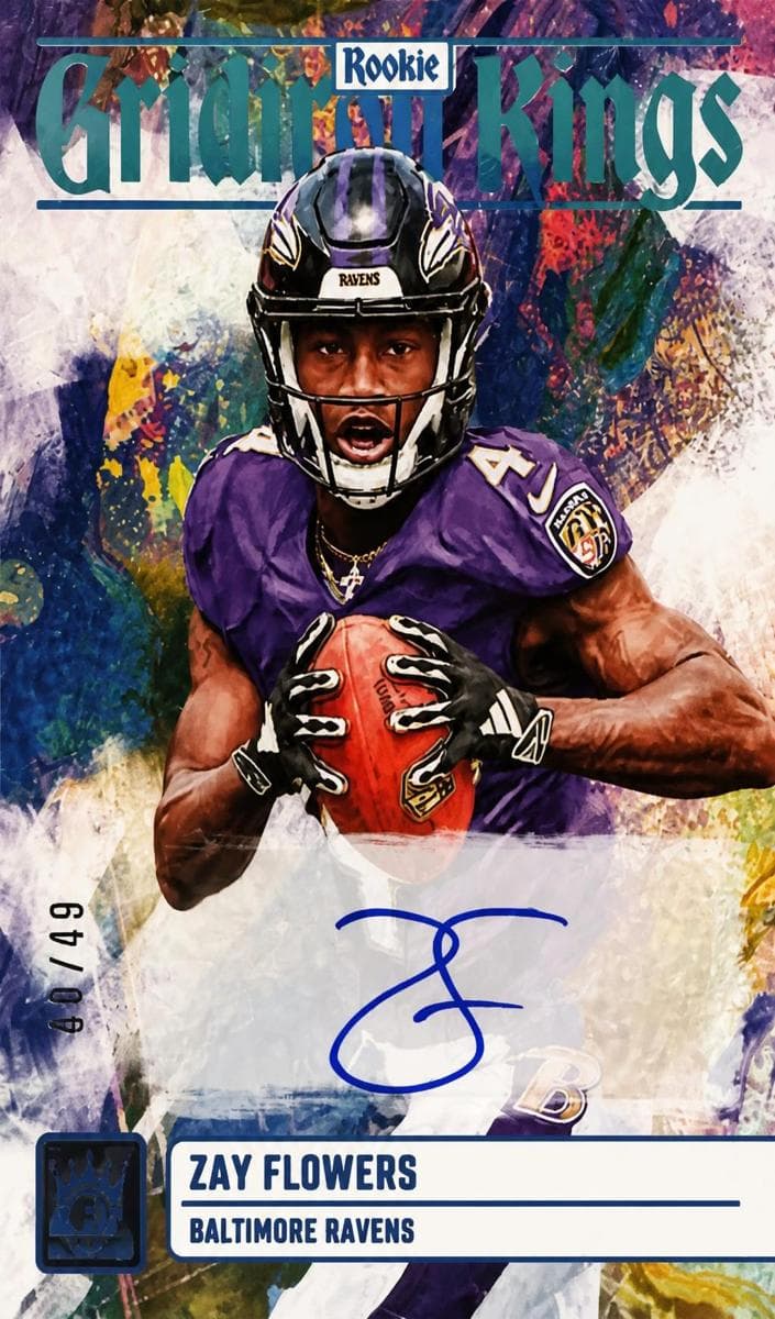 Zay Flowers 2023 panini