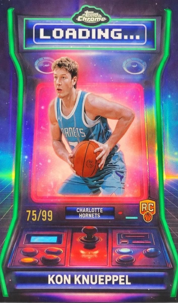 Kon Knueppel 2025 topps Topps Chrome