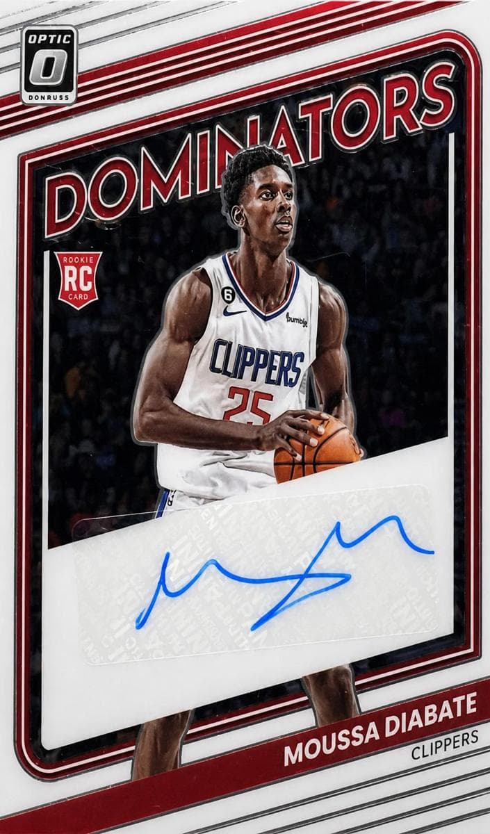 Moussa Diabate 2022 panini Donruss Optic