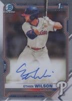 Ethan Wilson trading card