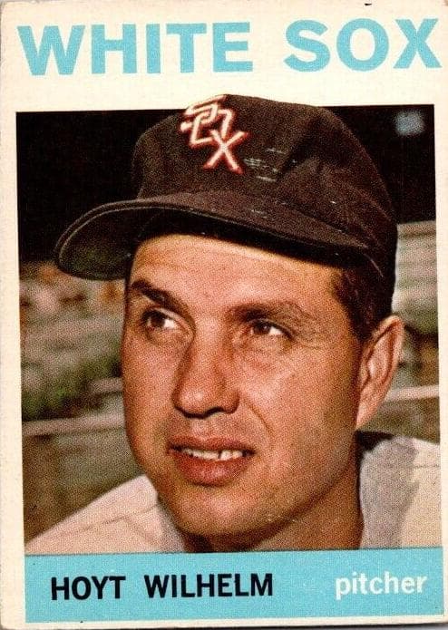 Hoyt Wilhelm 1964 topps Topps