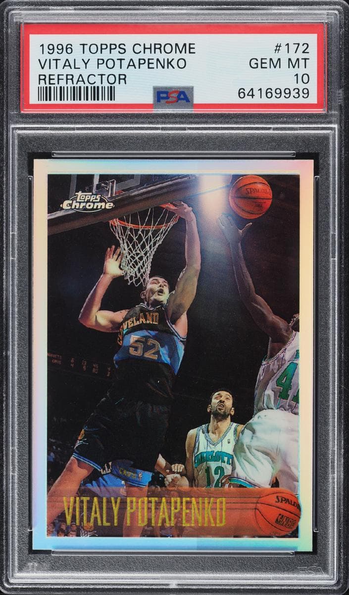 Vitaly Potapenko 1996 topps Chrome