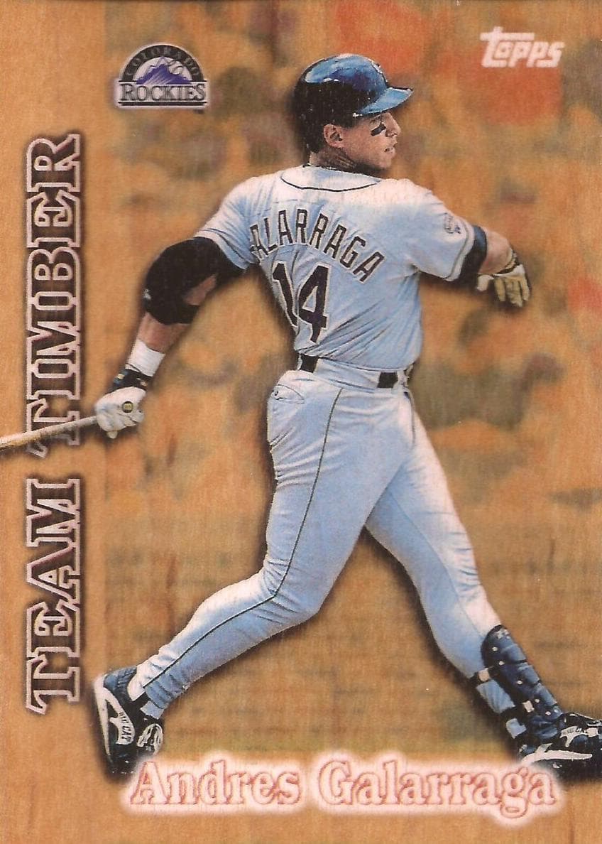 Andres Galarraga 1997 topps Topps