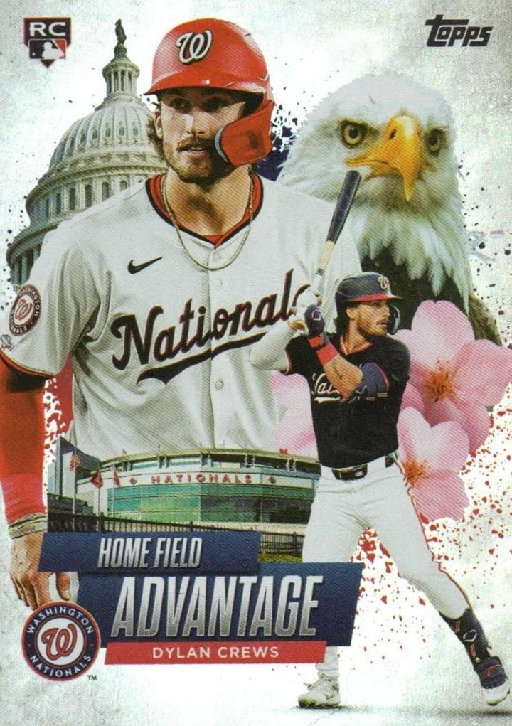Dylan Crews 2025 topps Topps Chrome