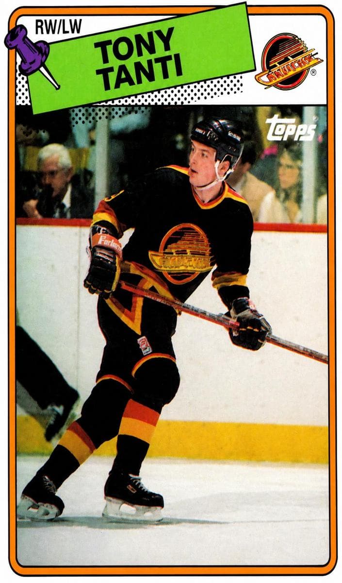 Tony Tanti 1988 topps Topps