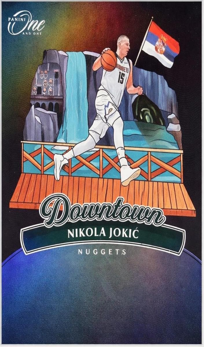 Nikola Jokic 2023 panini Panini One and One