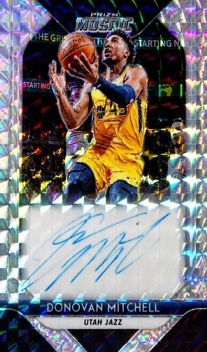 Donovan Mitchell 2018 panini