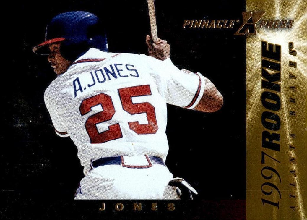 Andruw Jones 1997 unknown Pinnacle X-Press