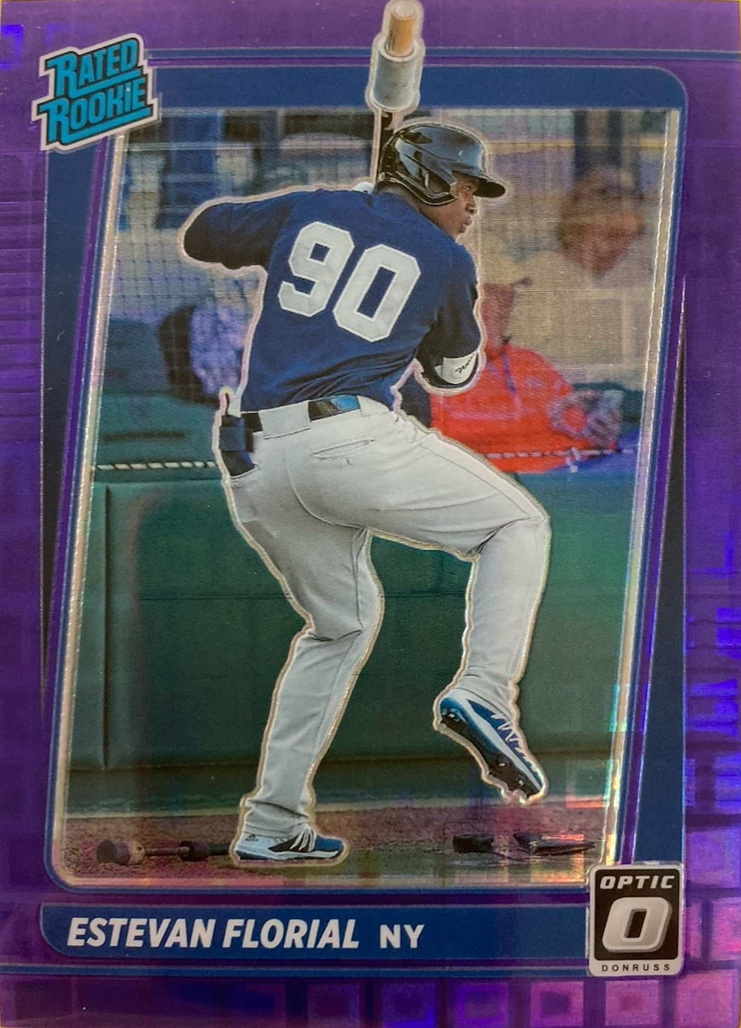 Estevan Florial Purple 2021 Donruss Optic 2021 Donruss Optic purple