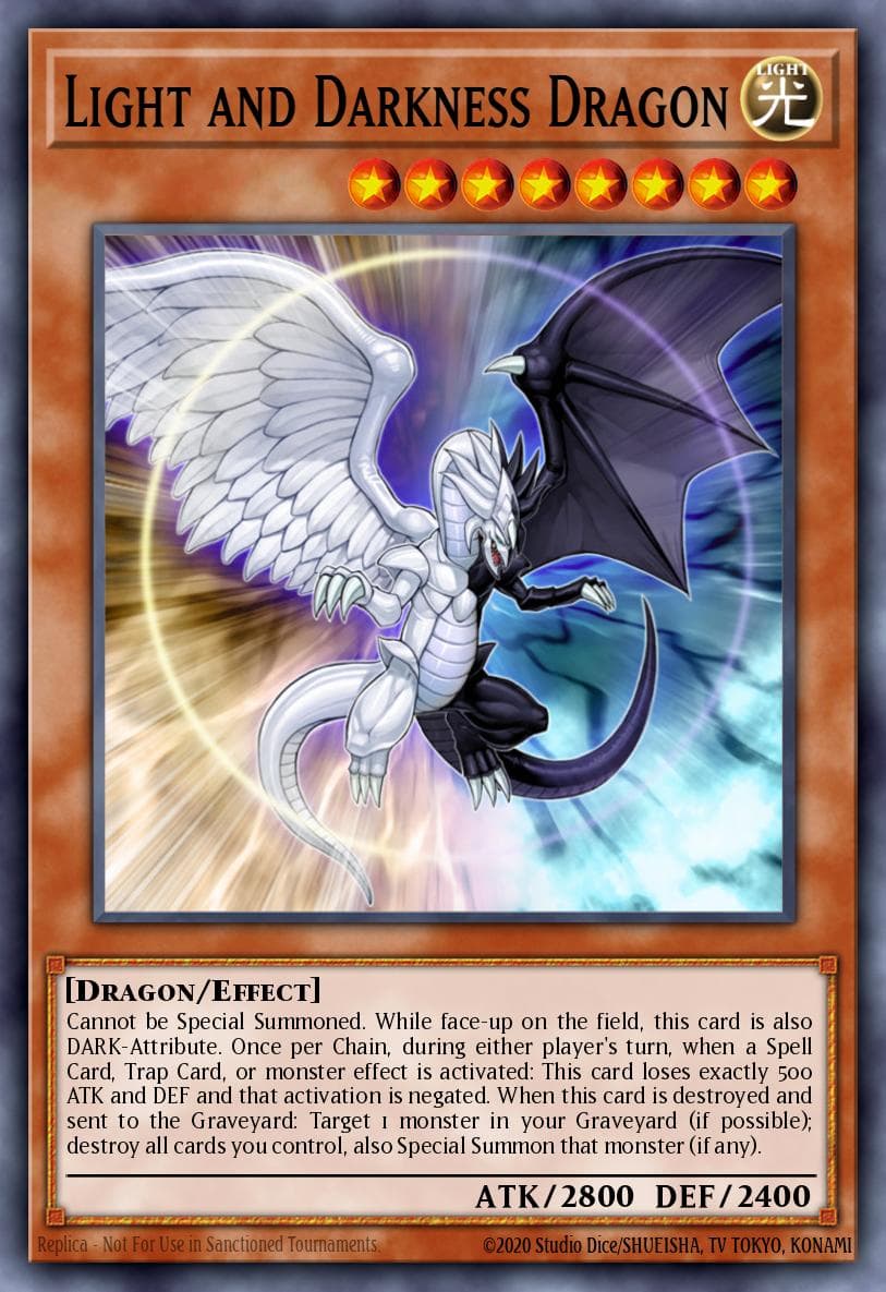 Light and Darkness Dragon #AP02-EN016