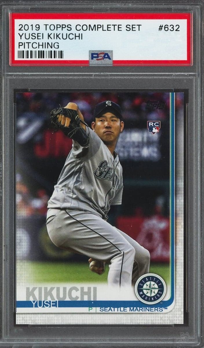 Yusei Kikuchi 2019 topps Topps Chrome Sapphire Edition