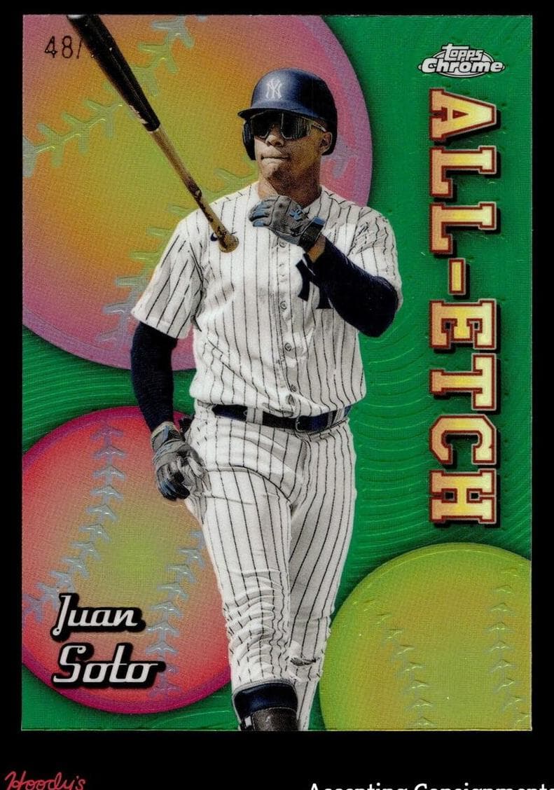 Juan Soto 2024 topps Topps Chrome