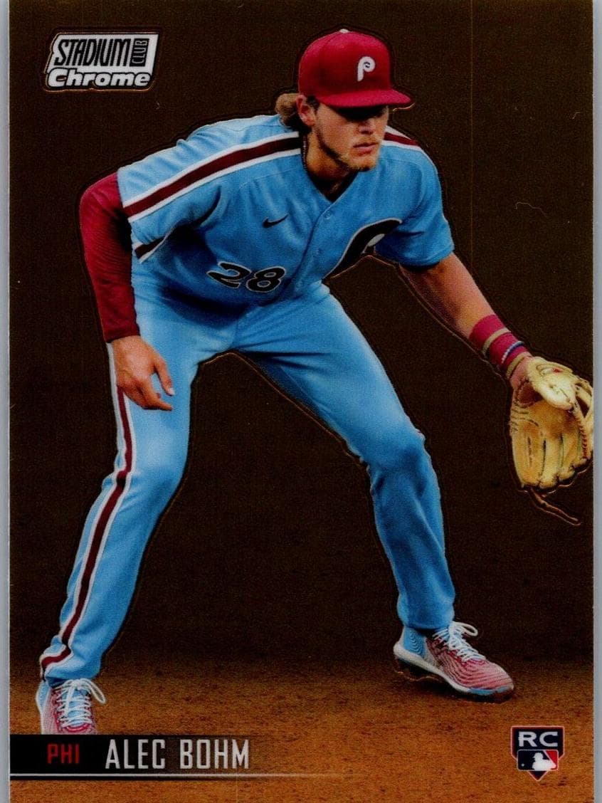 Alec Bohm 2021 unknown Stadium Club Chrome