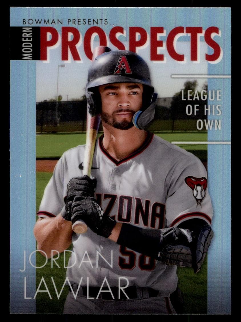 Jordan Lawlar 2023 bowman Bowman