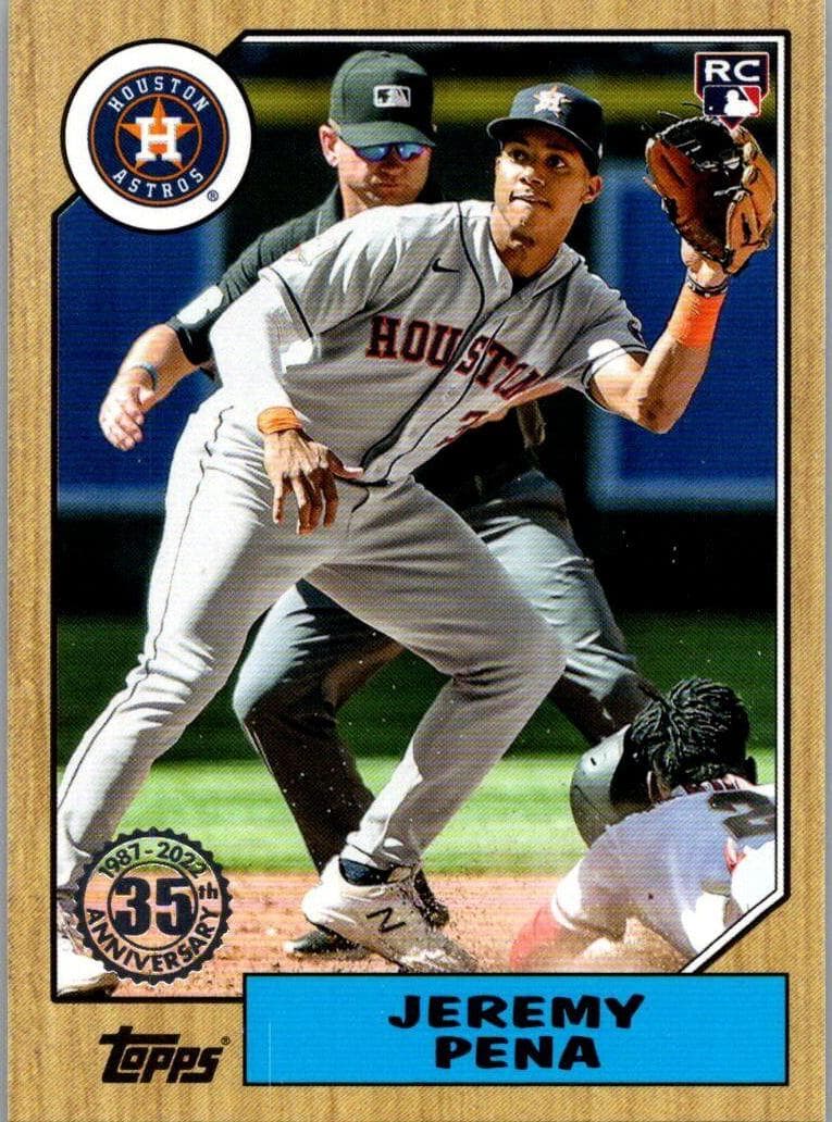 Jeremy Pena 2022 topps Topps Update